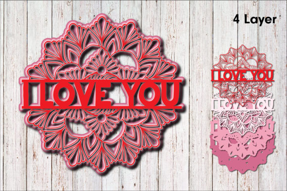 3D I Love You: A Stylish 3D SVG for Romantic Branding and Creative Projects