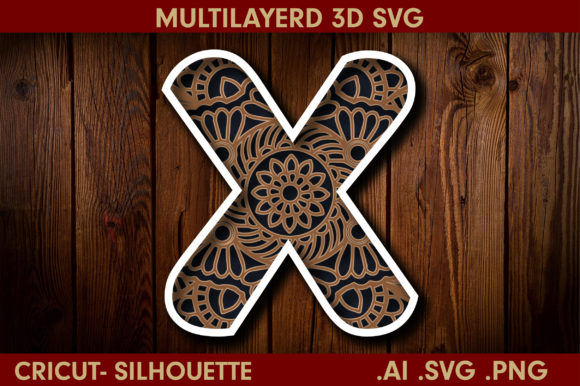 3D Multilayered Letter X Mandala: A Designer’s Real-World Embroidery Review