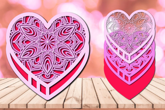3D Valentine’s Day Chocolate Box – A Festive 3D SVG for Seasonal Digital Sellers