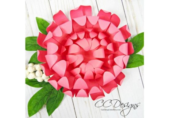 Chrysanthemum Giant Paper Flower Templates: 3D SVG Designs for Visual Storytelling
