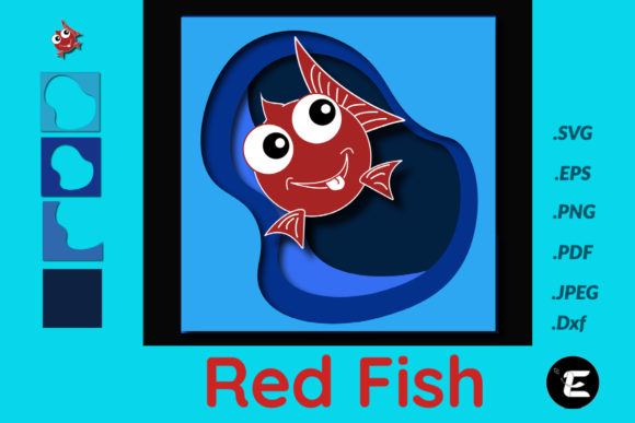 Fish 3D SVG: A Versatile Shape for Digital Sellers