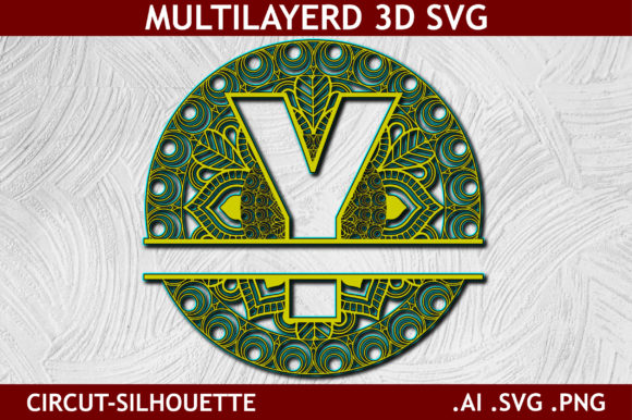 Split Alphabet Layered Y Letter Mandala: A Designer’s Real-World Review